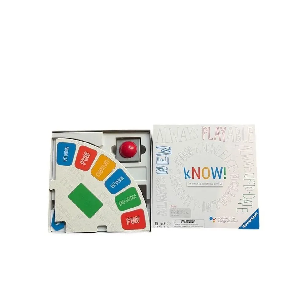 Ravensburger kNOW! Trivia Board Game for 3+ Players Ages 10 & Up
